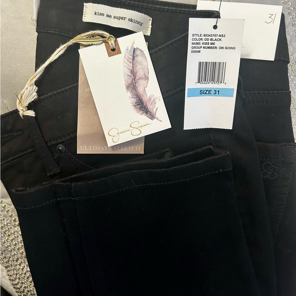 🆕 Jessica Simpson Kiss Me Super Skinny Jeans - Picture 4 of 5